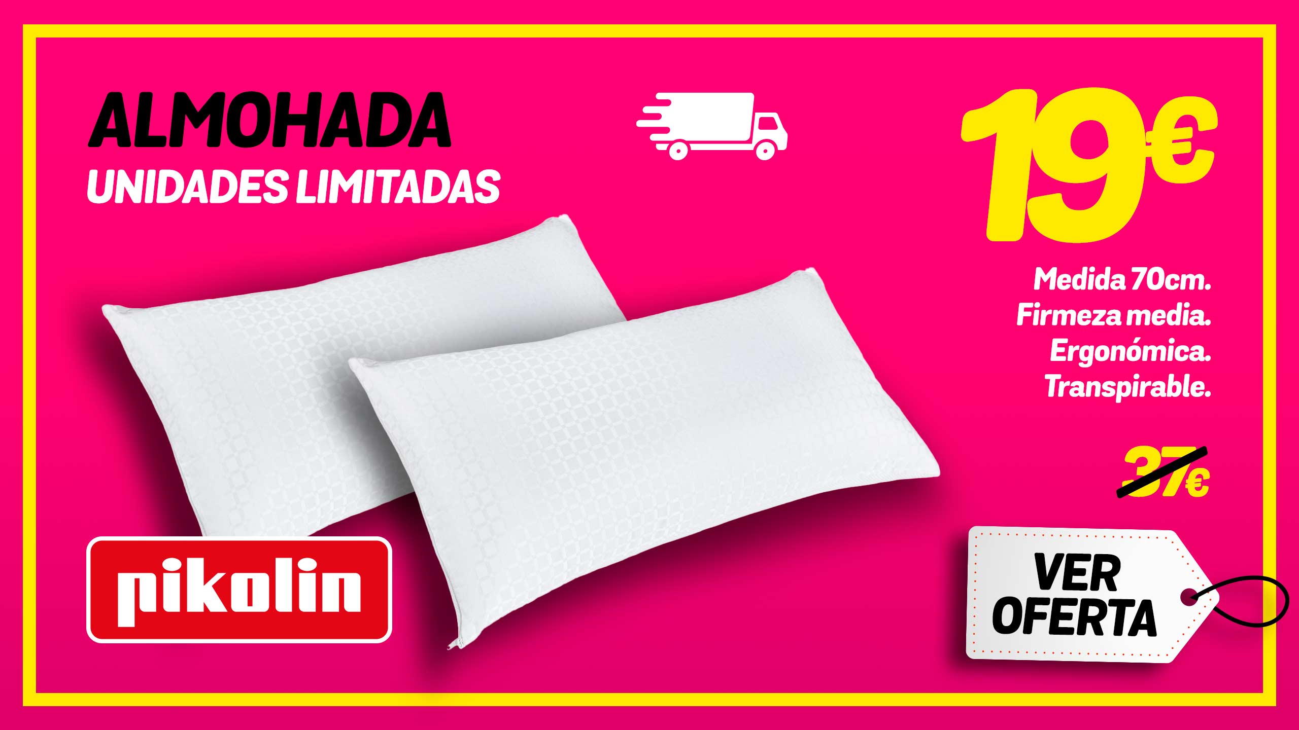 almohada barata online